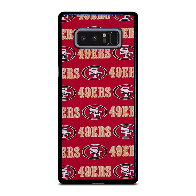 SAN FRANCISCO 49ERS PATTERN Samsung Galaxy Note 8 Case Cover