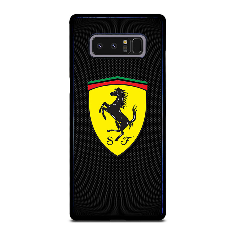 SCUDERIA FERRARI CARBON FIBER Samsung Galaxy Note 8 Case Cover SCUDERIA FERRARI CARBON FIBER Samsung Galaxy Note 8 Case Cover