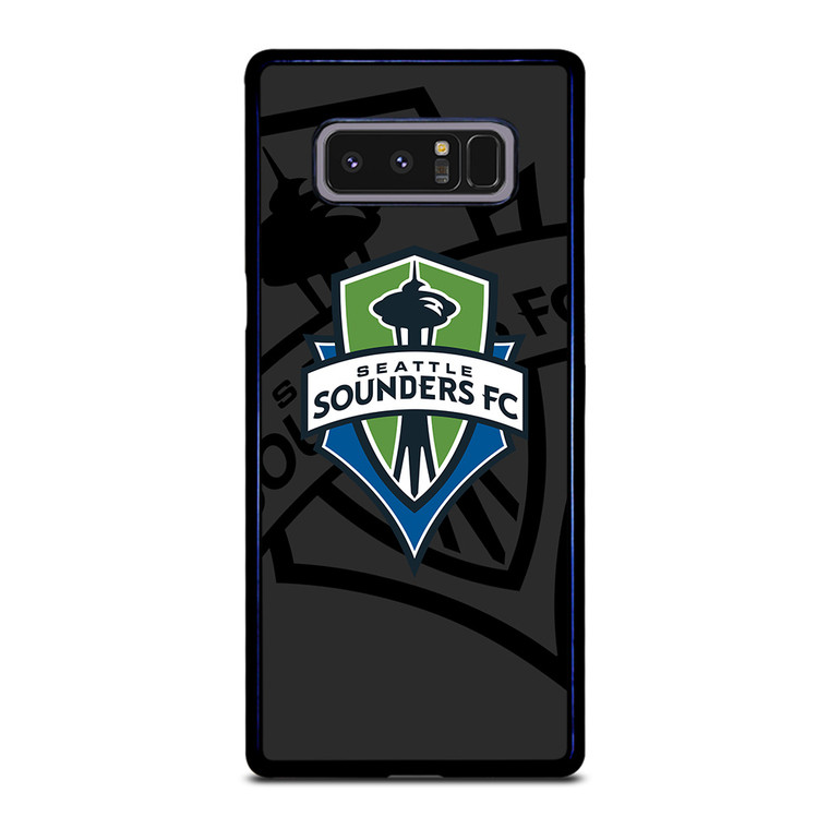 SEATTLE SOUNDERS FC MLS BLACK Samsung Galaxy Note 8 Case Cover