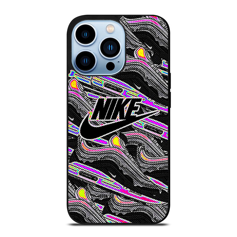 NIKE AIR MAX HOLOGRAPHIC PATTERN iPhone 13 Mini Case Cover