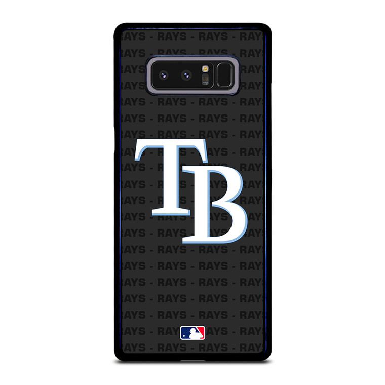 TAMPA BAY RAYS BASEBALL BLACK Samsung Galaxy Note 8 Case Cover