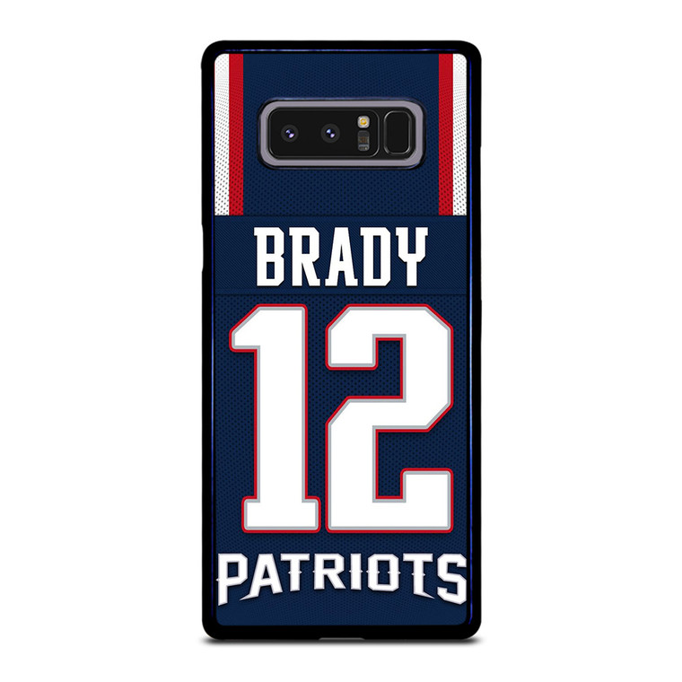 TOM BRADY NEW ENGLAND PATRIOTS NFL JERSEY Samsung Galaxy Note 8 Case Cover
