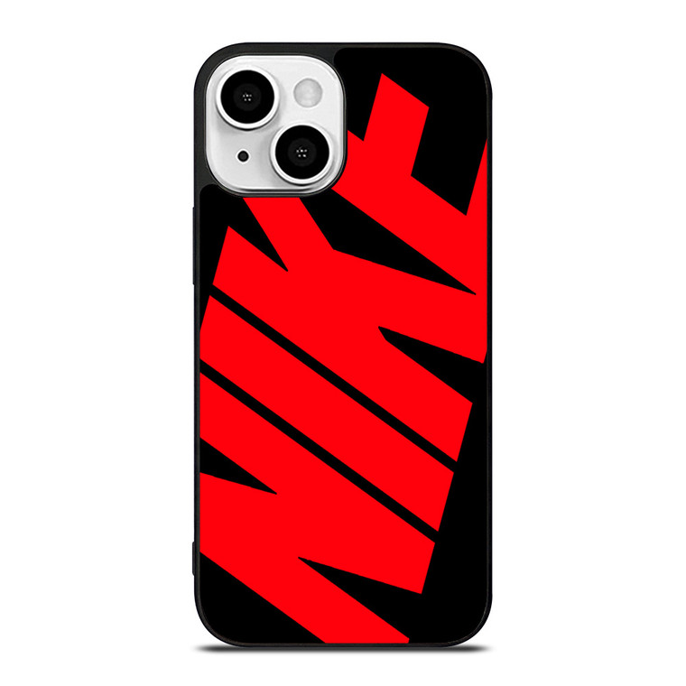 NIKE RED LOGO iPhone 13 Mini Case Cover