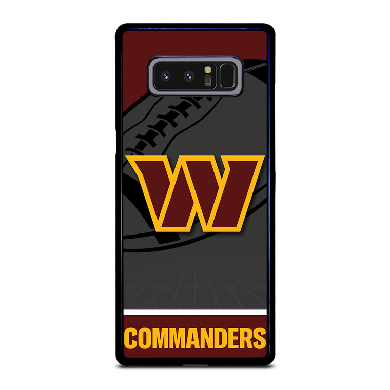 WASHINGTON COMMANDERS NFL TEAM Samsung Galaxy Note 8 Case Cover