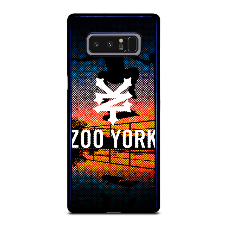 ZOO YORK SKATEBOARD SUNSET SKY Samsung Galaxy Note 8 Case Cover