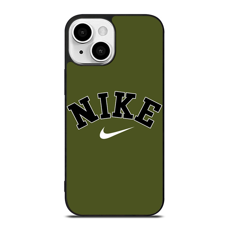 NIKE SWOOSH VINTAGE ARMY iPhone 13 Mini Case Cover