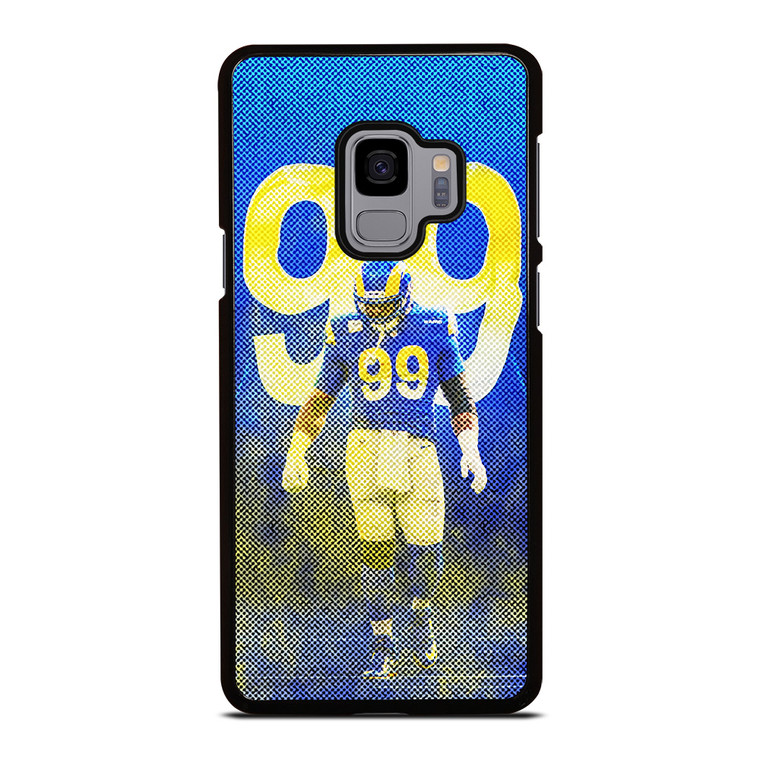 AARON DONALD 99 LOS ANGELES RAMS NFL FOOTBALL Samsung Galaxy S9 Case Cover
