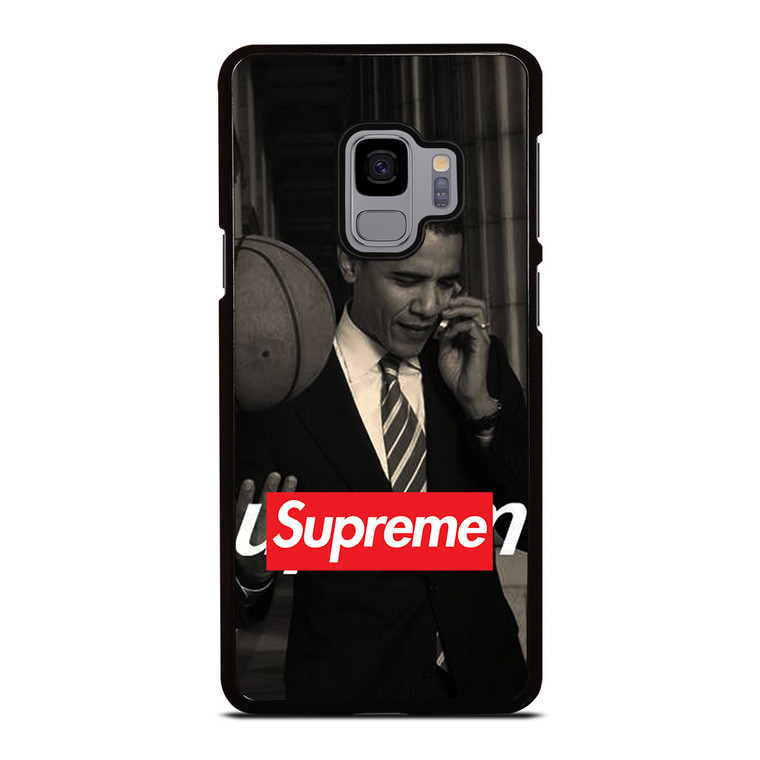 BARRACK OBAMA BASKETBALL SUPREME Samsung Galaxy S9 Case Cover