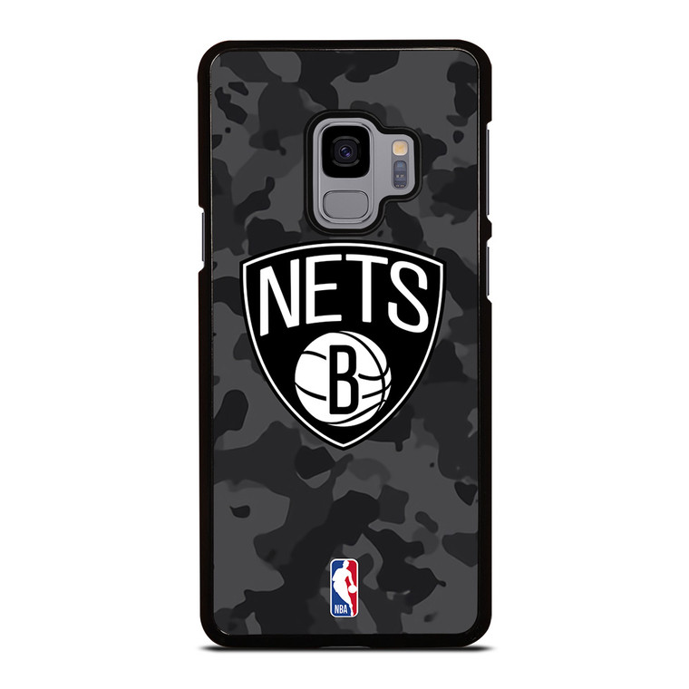BROOKLYN NETS BLACK CAMO Samsung Galaxy S9 Case Cover