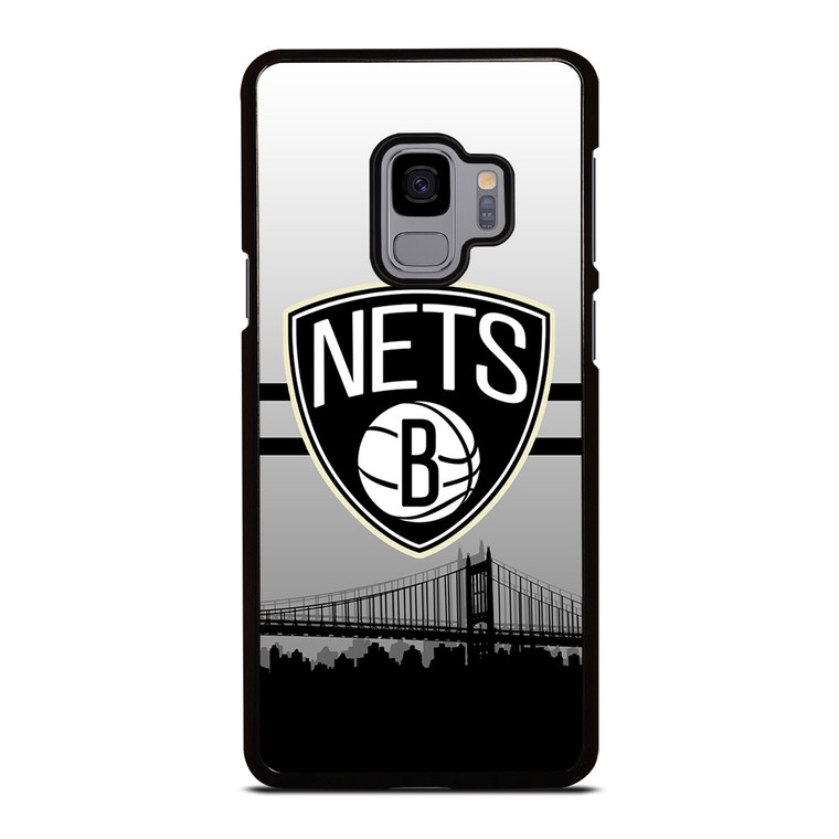 BROOKLYN NETS NBA SKYLINE Samsung Galaxy S9 Case Cover BROOKLYN NETS NBA SKYLINE Samsung Galaxy S9 Case Cover