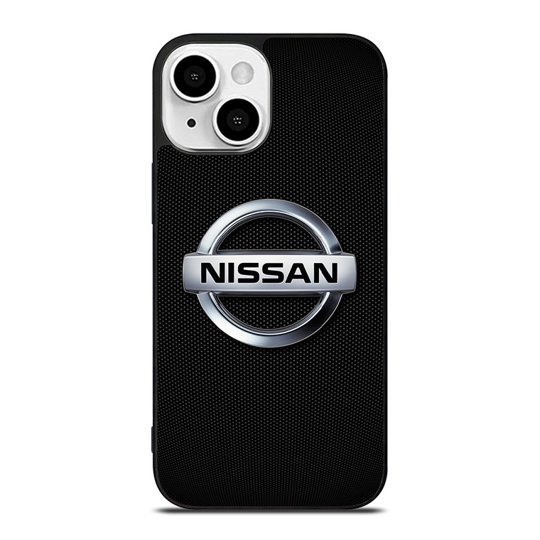NISSAN CARBON FIBER iPhone 13 Mini Case Cover NISSAN CARBON FIBER iPhone 13 Mini Case Cover