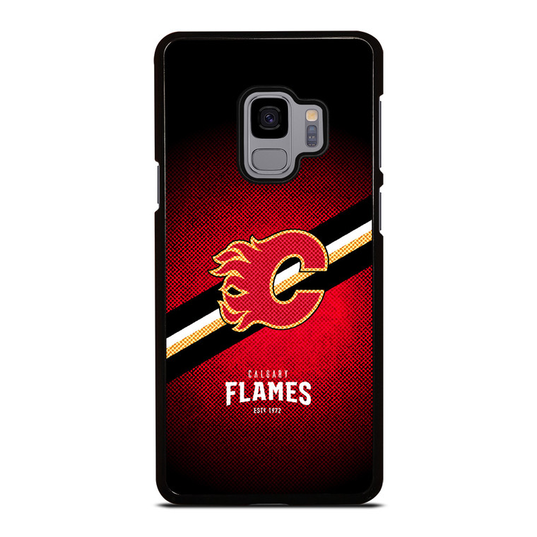 CALGARY FLAMES NHL HOCKEY Samsung Galaxy S9 Case Cover