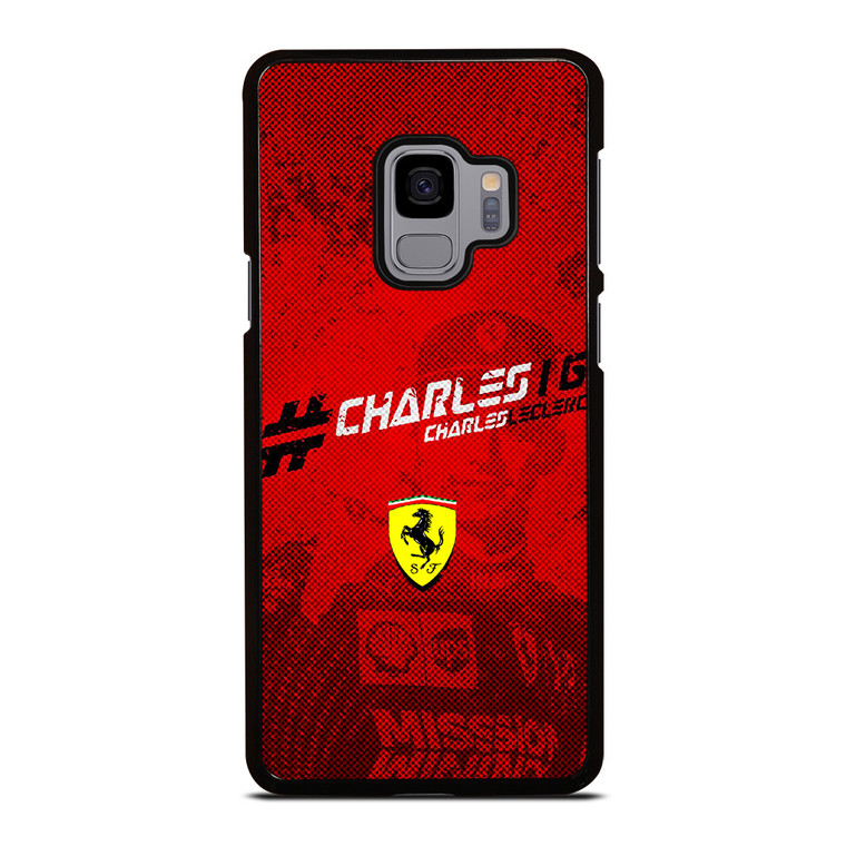 CHARLES LECLERC FERRARI FORMULA ONE F1 RACING 5 Samsung Galaxy S9 Case Cover