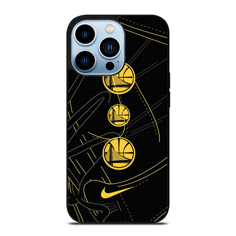 GOLDEN STATE WARRIORS NIKE NBA BASKETBALL iPhone 13 Pro Max Case Cover