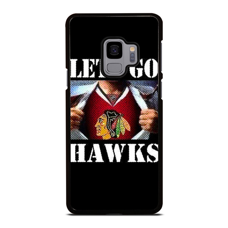 CHICAGO BLACKHAWKS NHL HOCKEY FANS Samsung Galaxy S9 Case Cover