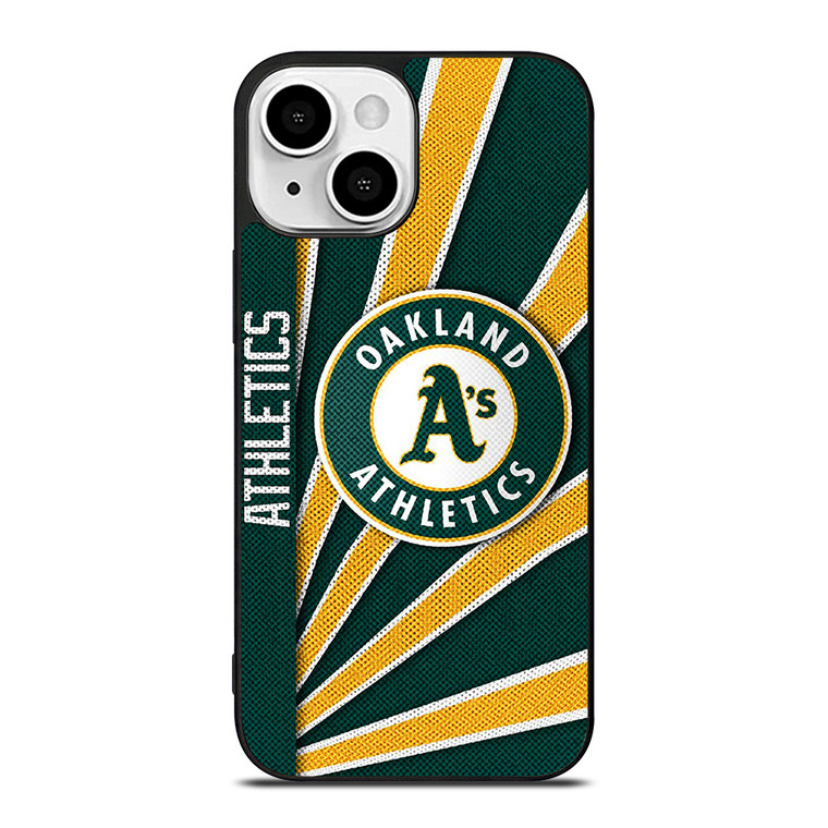 OAKLAND ATHLETICS MLB BASEBALL LOGO 3 iPhone 13 Mini Case Cover OAKLAND ATHLETICS MLB BASEBALL LOGO 3 iPhone 13 Mini Case Cover