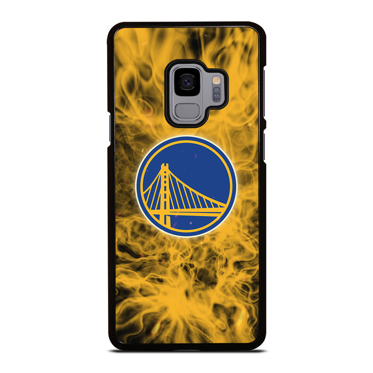 GOLDEN STATE WARRIORS BASKETBALL NBA FIRE Samsung Galaxy S9 Case Cover