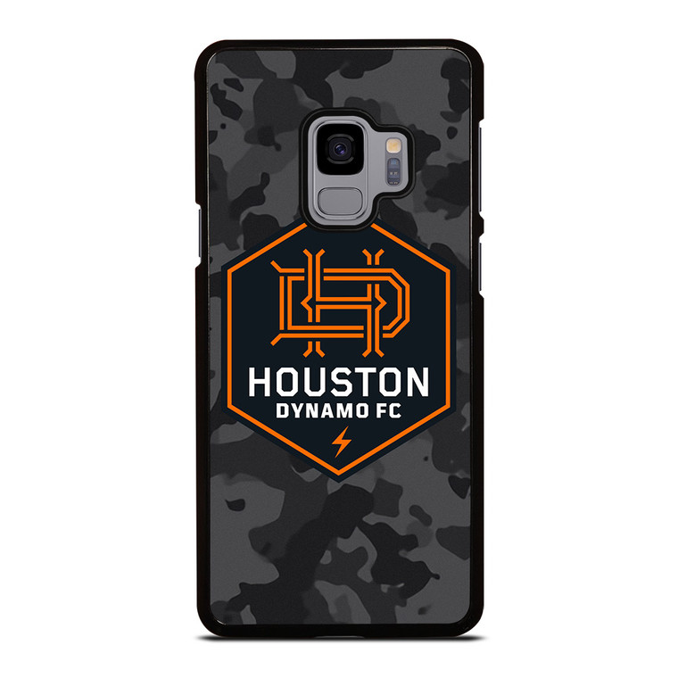 HOUSTON DYNAMO FC MLS BLACK CAMO Samsung Galaxy S9 Case Cover