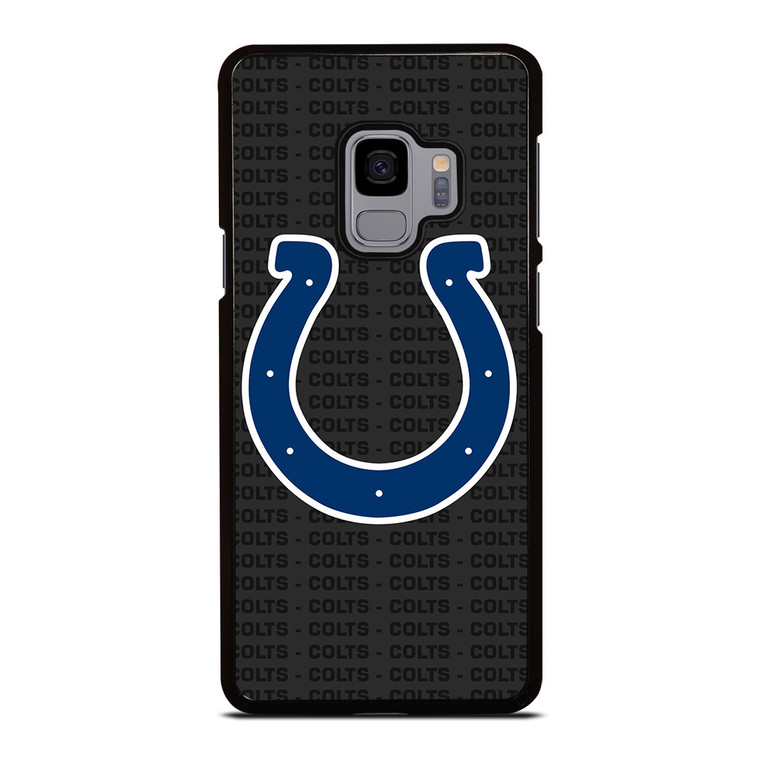 INDIANAPOLIS COLTS FOOTBALL TEXT Samsung Galaxy S9 Case Cover