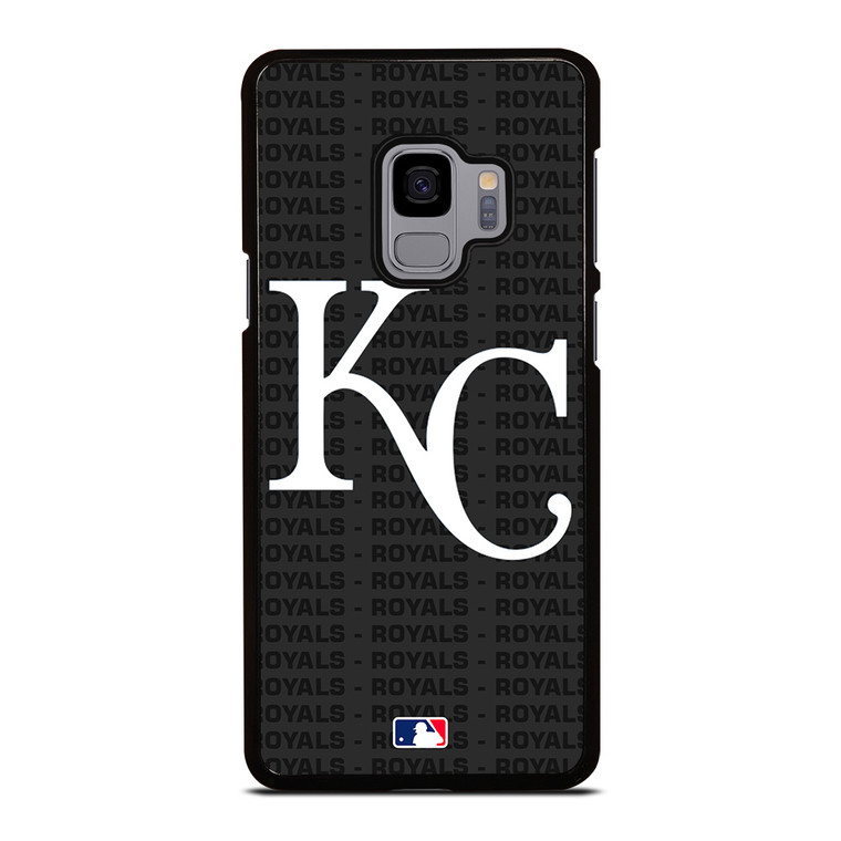 KANSAS CITY ROYALS BASEBALL BLACK Samsung Galaxy S9 Case Cover