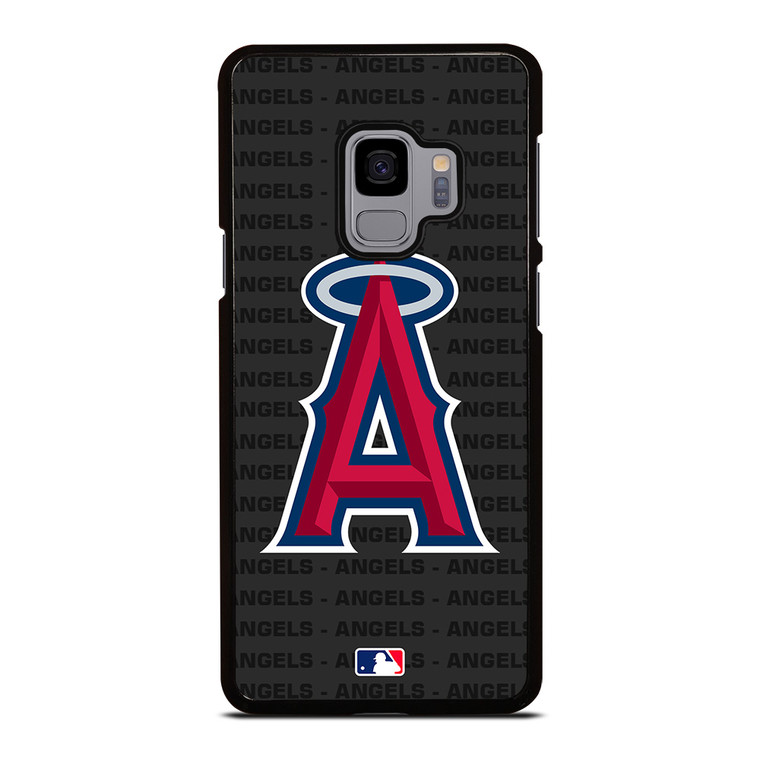 LOS ANGELES ANGELS BASEBALL BLACK Samsung Galaxy S9 Case Cover