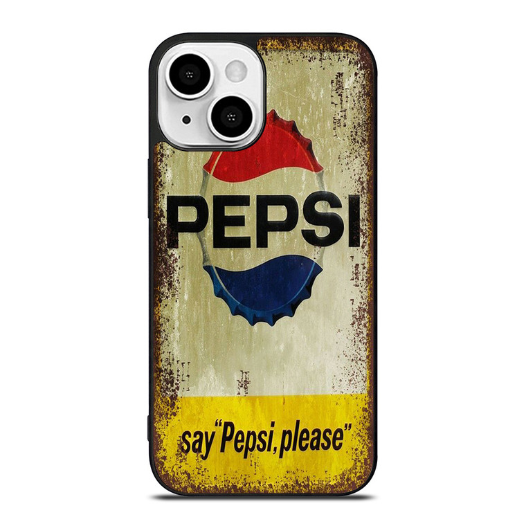 PEPSI COLA iPhone 13 Mini Case Cover