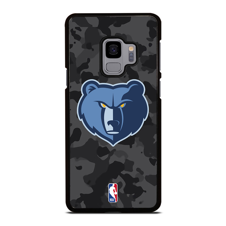 MEMPHIS GRIZZLIES BLACK CAMO Samsung Galaxy S9 Case Cover