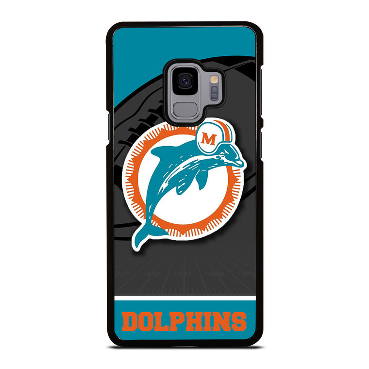 MIAMI DOLPHINS NFL TEAM Samsung Galaxy S9 Case Cover