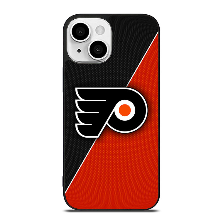 PHILADELPHIA FLYERS NHL HOCKEY LOGO iPhone 13 Mini Case Cover PHILADELPHIA FLYERS NHL HOCKEY LOGO iPhone 13 Mini Case Cover