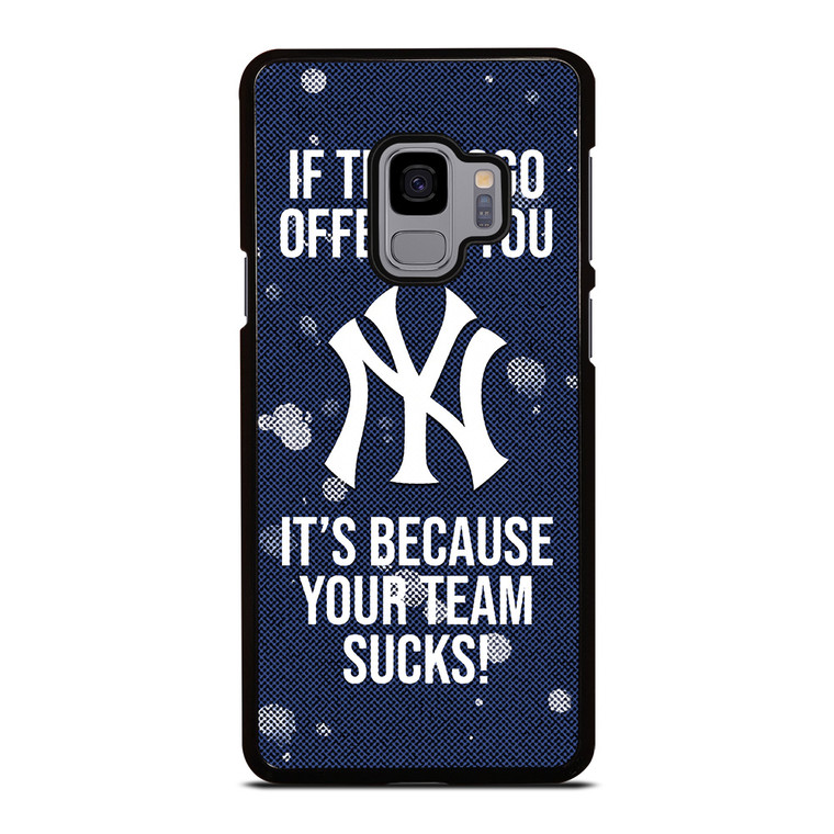 NEW YORK YANKEES MLB BASEBALL BANTER FANS 2 Samsung Galaxy S9 Case Cover