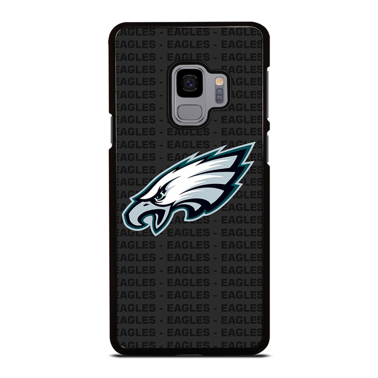 PHILADELPHIA EAGLES FOOTBALL TEXT Samsung Galaxy S9 Case Cover