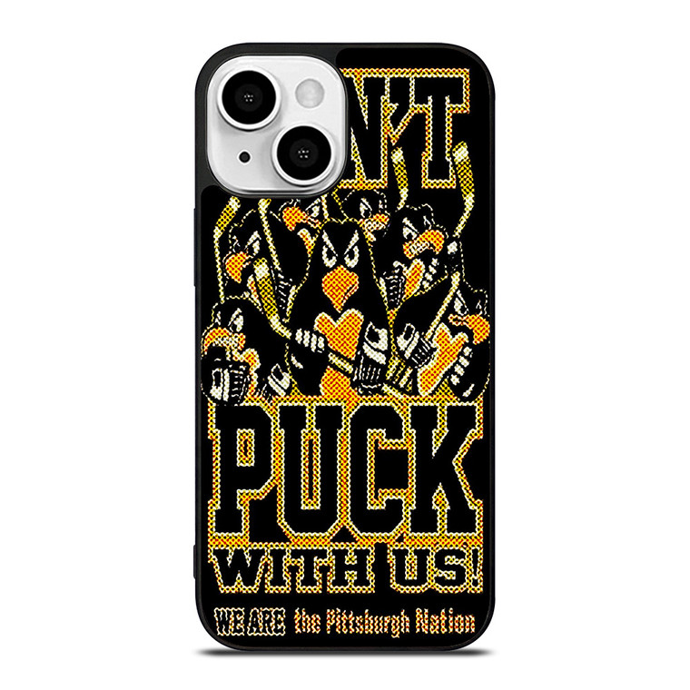 PITTSBURGH PENGUINS NHL HOCKEY FANS 2 iPhone 13 Mini Case Cover