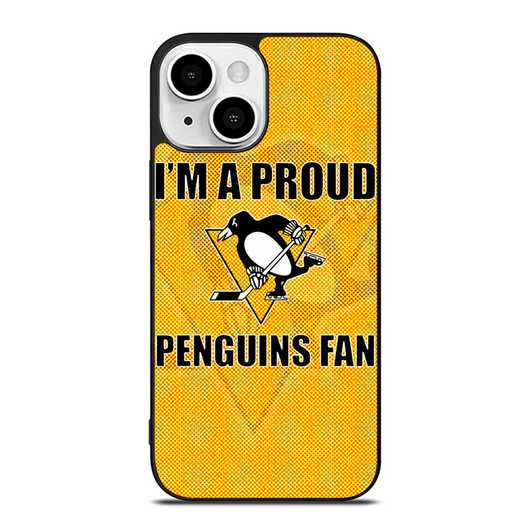 PITTSBURGH PENGUINS NHL HOCKEY FANS 3 iPhone 13 Mini Case Cover