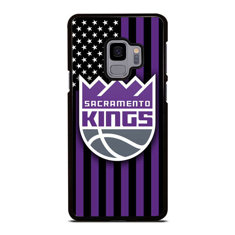 SACRAMENTO KINGS NBA USA FLAG Samsung Galaxy S9 Case Cover