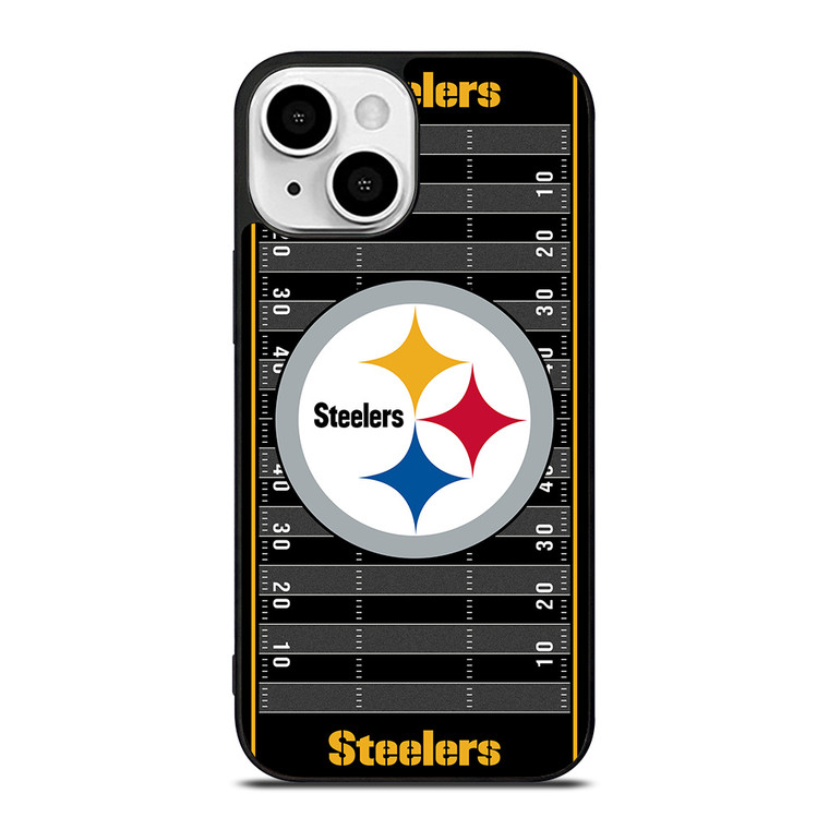 PITTSBURGH STEELERS FOOTBALL FIELD iPhone 13 Mini Case Cover