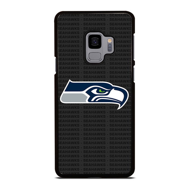 SEATTLE SEAHAWKS FOOTBALL TEXT Samsung Galaxy S9 Case Cover