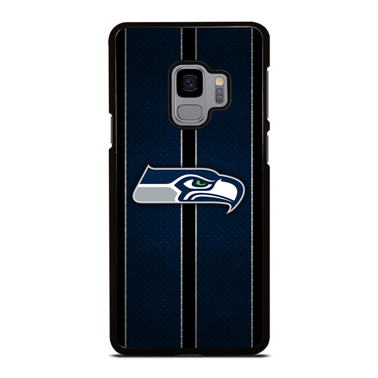 SEATTLE SEAHAWKS NFL METAL STRIPE Samsung Galaxy S9 Case Cover
