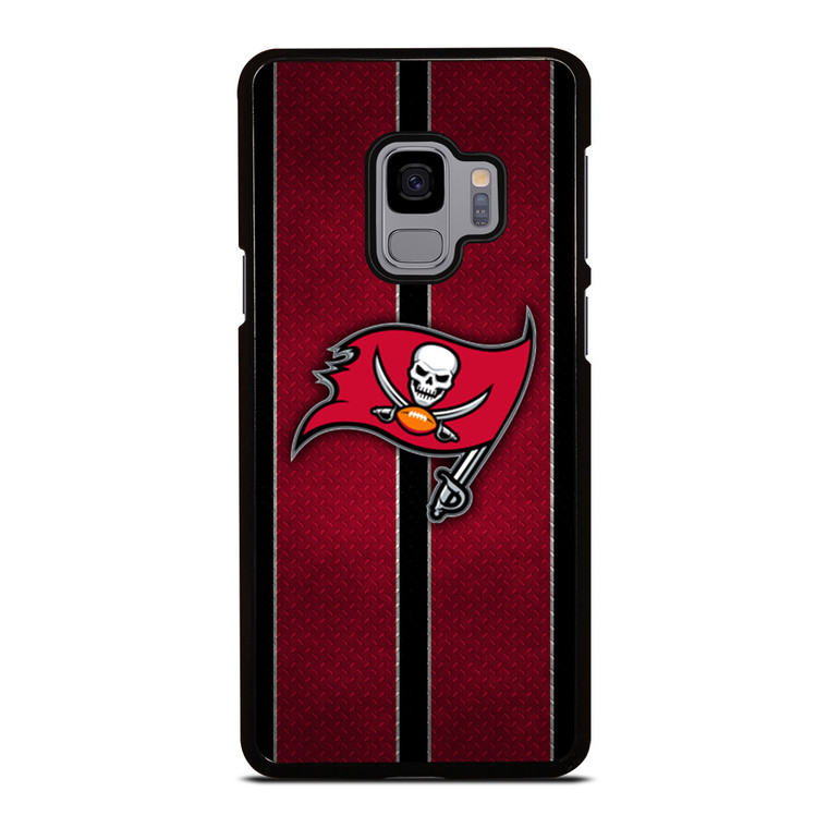 TAMPA BAY BUCCANEERS NFL METAL STRIPE Samsung Galaxy S9 Case Cover