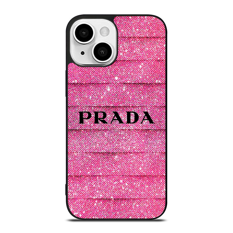PRADA PINK DIAMOND iPhone 13 Mini Case Cover