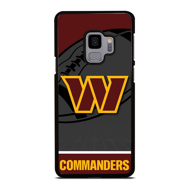 WASHINGTON COMMANDERS NFL TEAM Samsung Galaxy S9 Case Cover
