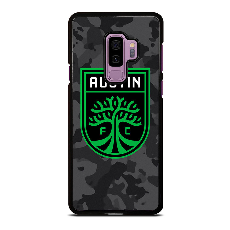 AUSTIN FC MLS BLACK CAMO Samsung Galaxy S9 Plus Case Cover