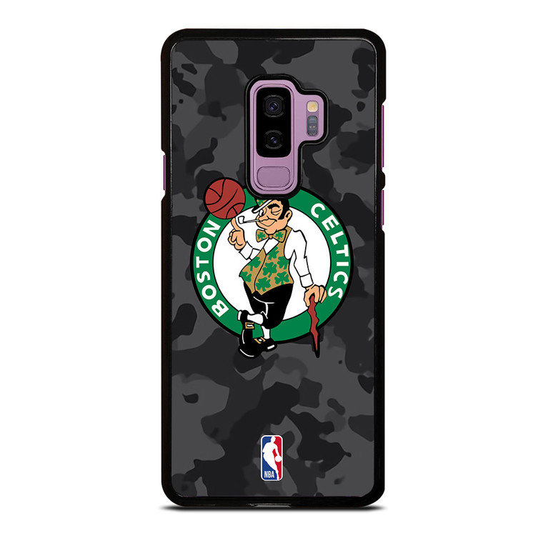 BOSTON CELTICS BLACK CAMO Samsung Galaxy S9 Plus Case Cover