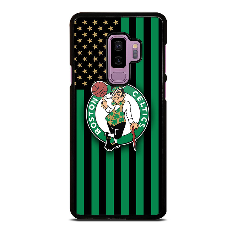 BOSTON CELTICS NBA USA FLAG Samsung Galaxy S9 Plus Case Cover