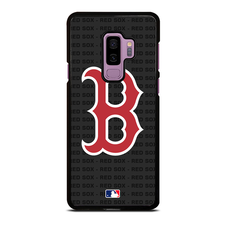BOSTON RED SOX BASEBALL BLACK Samsung Galaxy S9 Plus Case Cover