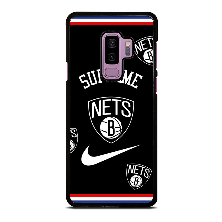 BROOKLYN NETS NBA X SUPREME NIKE Samsung Galaxy S9 Plus Case Cover