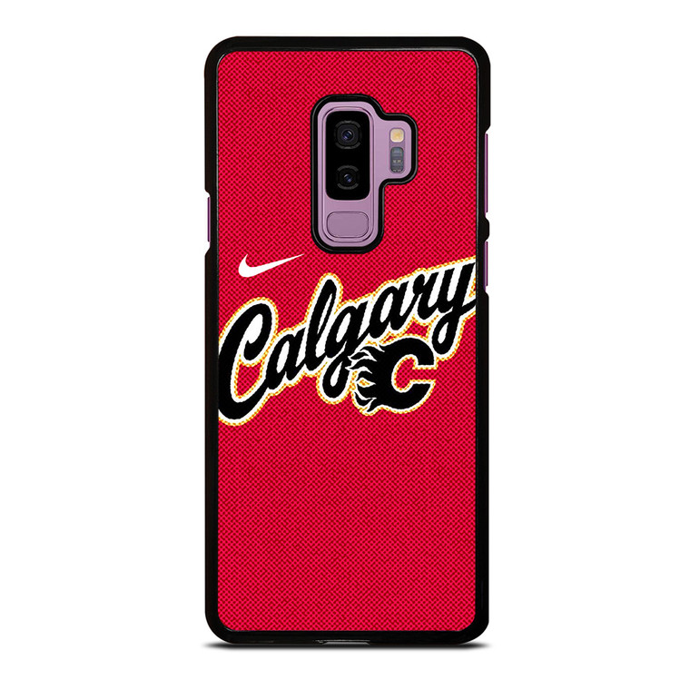 CALGARY FLAMES NHL HOCKEY NIKE Samsung Galaxy S9 Plus Case Cover