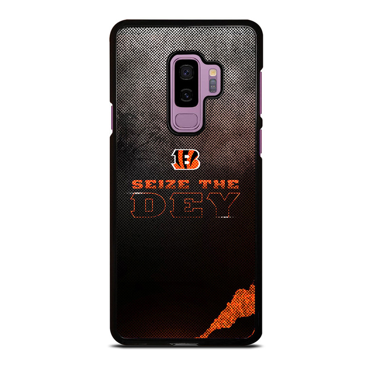 CINCINNATI BENGALS NFL FOOTBALL SEIZE THE DEY Samsung Galaxy S9 Plus Case Cover
