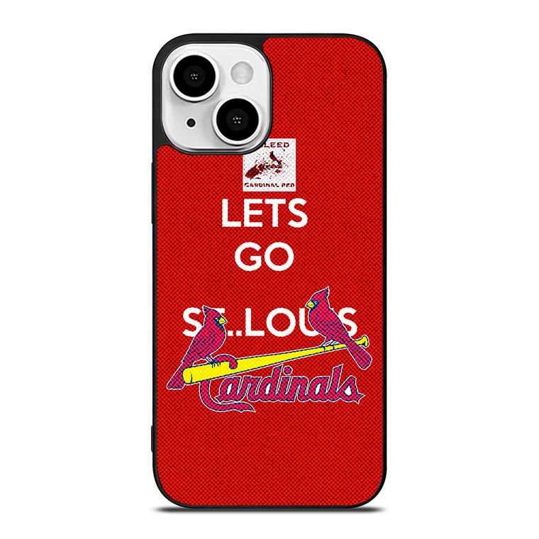 SAINT LOUIS CARDINALS MLB BASEBALL FANS iPhone 13 Mini Case Cover