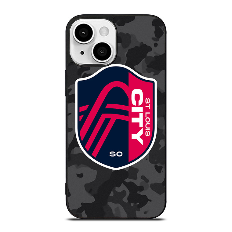 SAINT LOUIS CITY MLS BLACK CAMO iPhone 13 Mini Case Cover