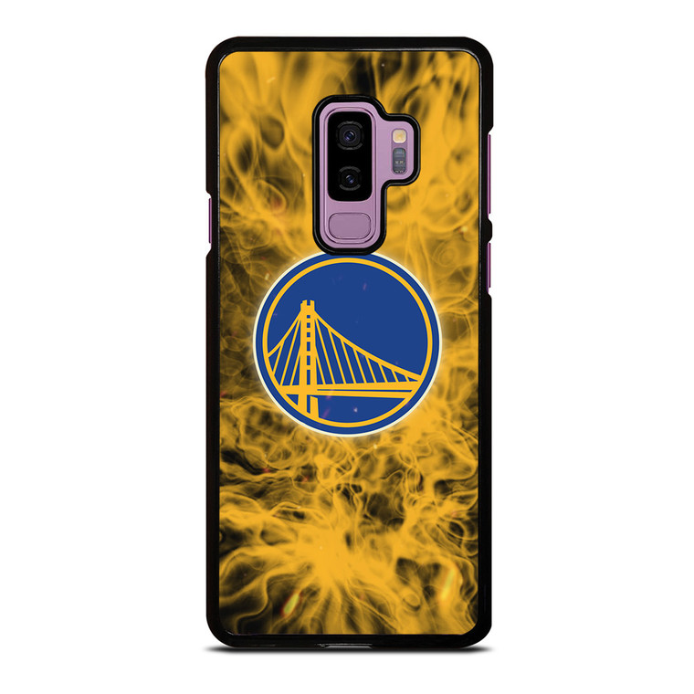 GOLDEN STATE WARRIORS BASKETBALL NBA FIRE Samsung Galaxy S9 Plus Case Cover